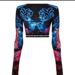 Versace jeans, couture top